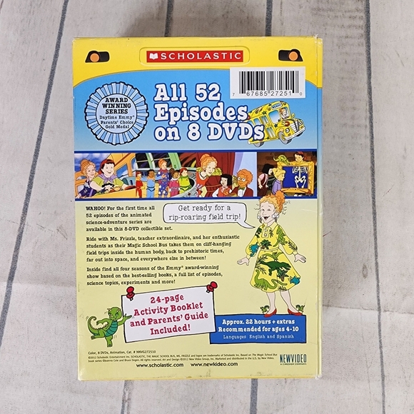 The Magic School Bus Complete Series 8 DVDs Set Scholastic - Picture 5 of 12